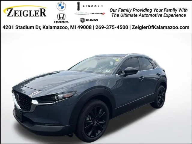 Gray 2023 Mazda CX-30 2.5 S Carbon Edition for sale in Kalamazoo, MI