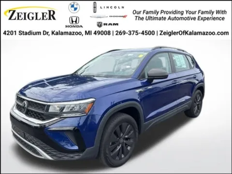 Blue 2022 Volkswagen Taos 1.5T S for sale in Kalamazoo, MI