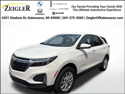 White 2024 Chevrolet Equinox LT for sale in Kalamazoo, MI