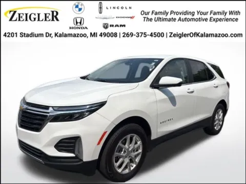 White 2024 Chevrolet Equinox LT for sale in Kalamazoo, MI