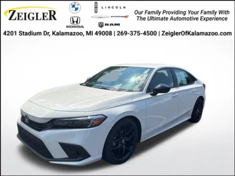 White 2022 Honda Civic Sport for sale in Kalamazoo, MI