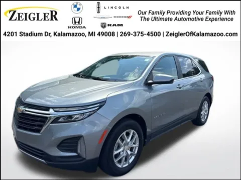 Gray 2024 Chevrolet Equinox LT for sale in Kalamazoo, MI