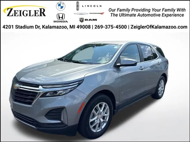Gray 2024 Chevrolet Equinox LT for sale in Kalamazoo, MI