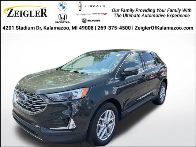 Green 2022 Ford Edge SEL for sale in Kalamazoo, MI