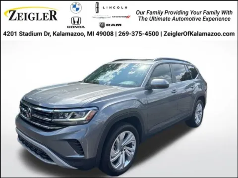 Gray 2023 Volkswagen Atlas 3.6L V6 SE w/Technology for sale in Kalamazoo, MI