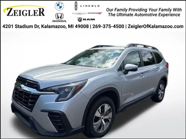 Silver 2023 Subaru Ascent Premium for sale in Kalamazoo, MI
