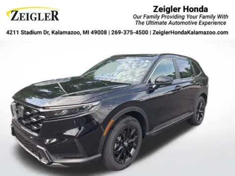 Black 2025 Honda CR-V Hybrid Sport-L for sale in Kalamazoo, MI