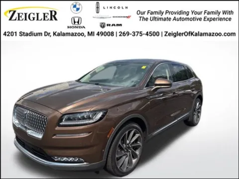 Brown 2022 Lincoln Nautilus Reserve for sale in Kalamazoo, MI