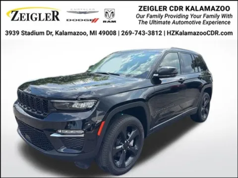Black 2022 Jeep Grand Cherokee Limited for sale in Kalamazoo, MI