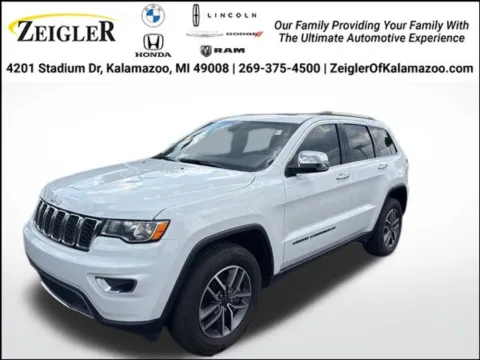 White 2022 Jeep Grand Cherokee WK Limited for sale in Kalamazoo, MI