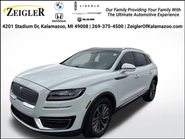 White 2020 Lincoln Nautilus Reserve for sale in Kalamazoo, MI