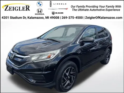 Black 2016 Honda CR-V SE for sale in Kalamazoo, MI