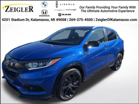 Blue 2022 Honda HR-V Sport for sale in Kalamazoo, MI