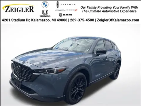 Gray 2023 Mazda CX-5 2.5 S Carbon Edition for sale in Kalamazoo, MI