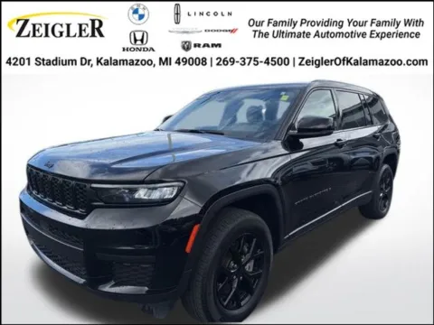 Black 2024 Jeep Grand Cherokee L Altitude for sale in Kalamazoo, MI