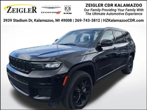 Black 2024 Jeep Grand Cherokee L Altitude for sale in Kalamazoo, MI