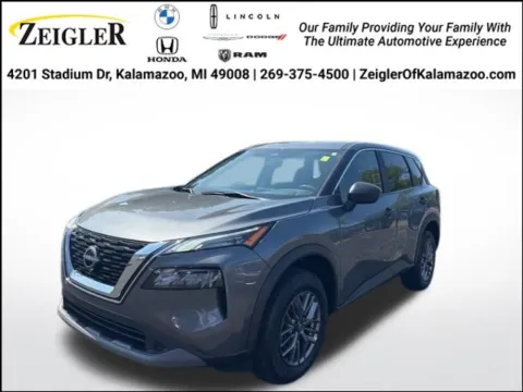Gray 2023 Nissan Rogue S for sale in Kalamazoo, MI
