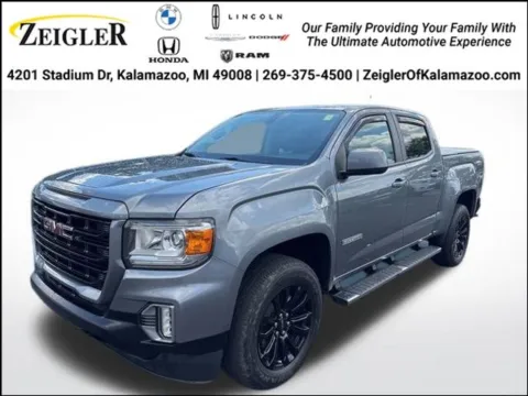 Gray 2022 GMC Canyon Elevation for sale in Kalamazoo, MI