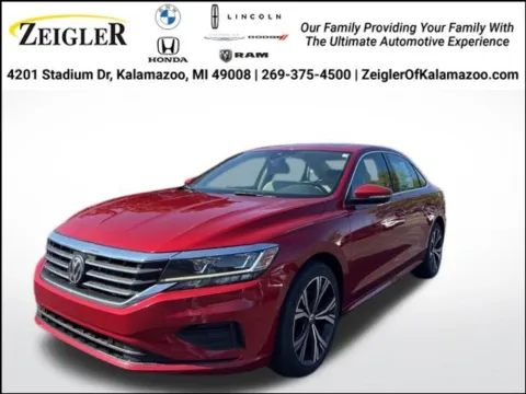 Blue 2020 Volkswagen Passat 2.0T SEL for sale in Kalamazoo, MI