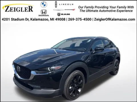 Black 2023 Mazda CX-30 2.5 Turbo Premium Package for sale in Kalamazoo, MI