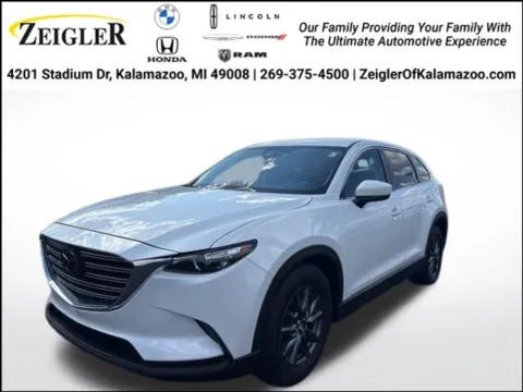 White 2022 Mazda CX-9 Sport for sale in Kalamazoo, MI
