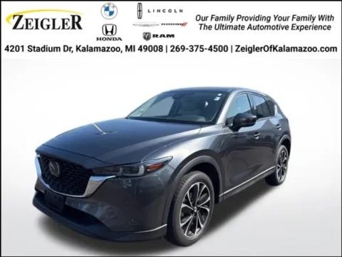 Gray 2023 Mazda CX-5 2.5 S Premium Package for sale in Kalamazoo, MI
