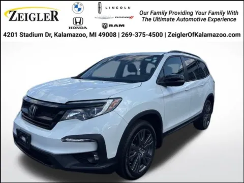 White 2022 Honda Pilot Sport for sale in Kalamazoo, MI