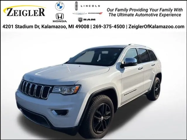 White 2018 Jeep Grand Cherokee Limited for sale in Kalamazoo, MI