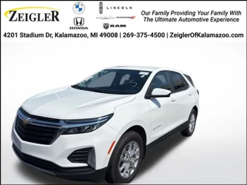 White 2023 Chevrolet Equinox LT for sale in Kalamazoo, MI