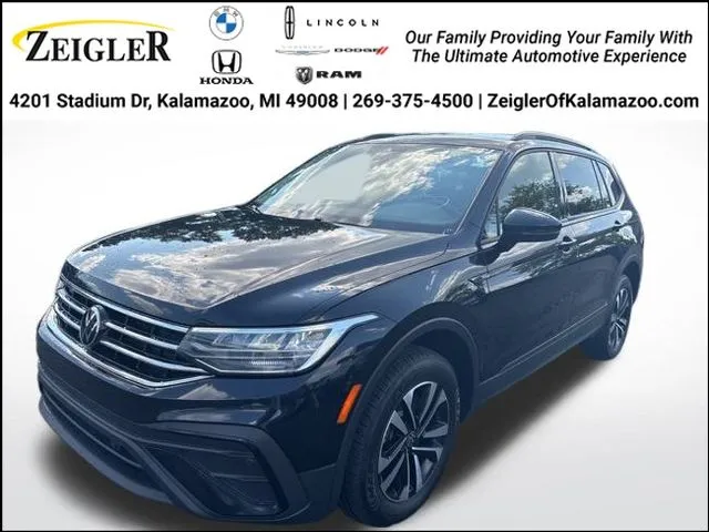 Black 2022 Volkswagen Tiguan 2.0T S for sale in Kalamazoo, MI