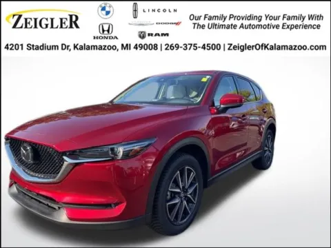 Red 2018 Mazda CX-5 Grand Touring for sale in Kalamazoo, MI