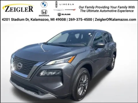 Gray 2023 Nissan Rogue S for sale in Kalamazoo, MI