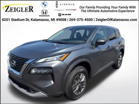 Gray 2023 Nissan Rogue S for sale in Kalamazoo, MI
