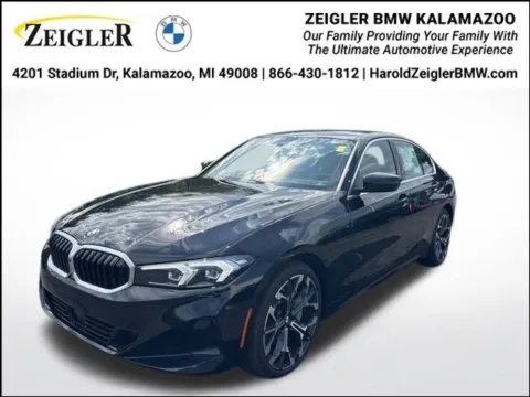 Black 2025 BMW 3 Series 330i xDrive for sale in Kalamazoo, MI