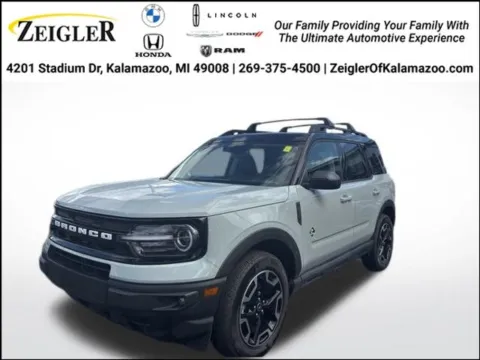 Gray 2024 Ford Bronco Sport Outer Banks for sale in Kalamazoo, MI