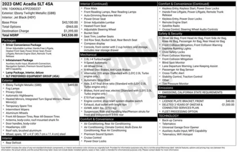 More photos of 2023 GMC Acadia SLT at Zeigler BMW of Kalamazoo, MI