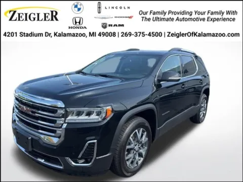Black 2023 GMC Acadia SLT for sale in Kalamazoo, MI