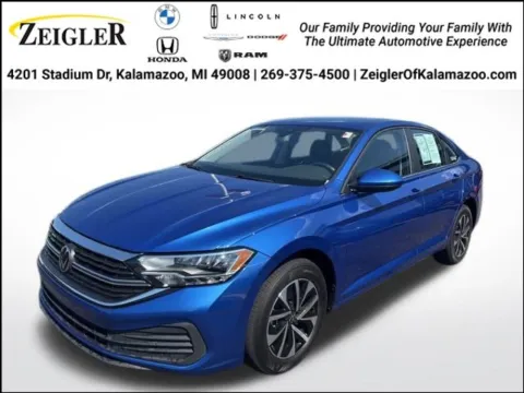 Blue 2024 Volkswagen Jetta 1.5T S for sale in Kalamazoo, MI