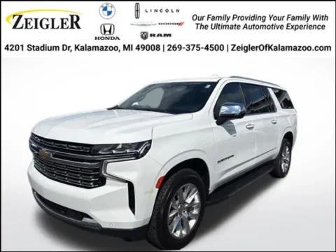 White 2023 Chevrolet Suburban Premier for sale in Kalamazoo, MI