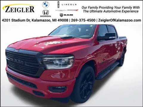 Red 2021 Ram 1500 Laramie for sale in Kalamazoo, MI