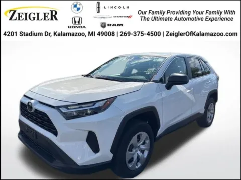 White 2024 Toyota RAV4 LE for sale in Kalamazoo, MI