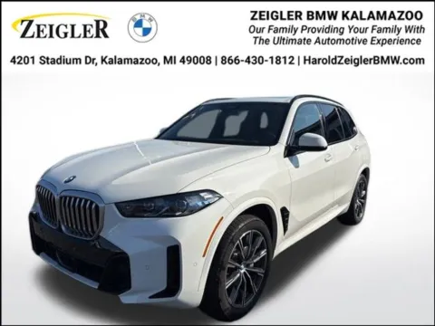 White 2024 BMW X5 xDrive40i for sale in Kalamazoo, MI