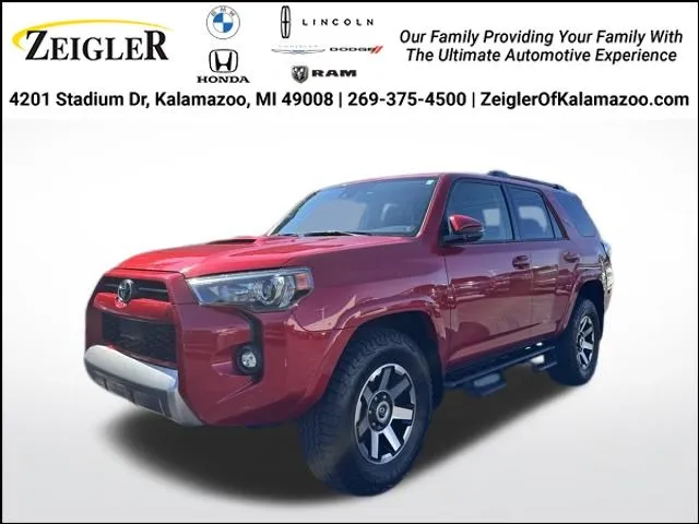 Red 2022 Toyota 4Runner TRD Off-Road Premium for sale in Kalamazoo, MI
