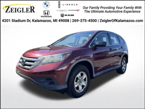 Red 2012 Honda CR-V LX for sale in Kalamazoo, MI