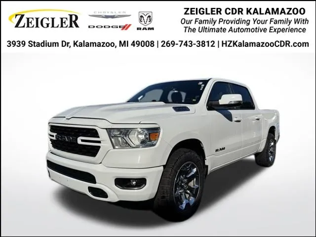 White 2022 Ram 1500 Big Horn/Lone Star for sale in Kalamazoo, MI