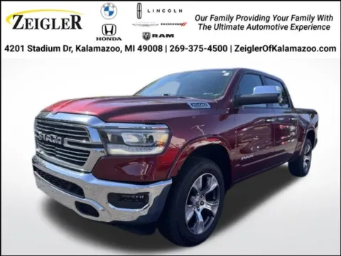 Red 2019 Ram 1500 Laramie for sale in Kalamazoo, MI