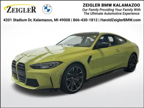 Yellow 2022 BMW M4 Competition for sale in Kalamazoo, MI