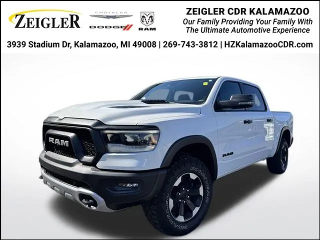 White 2023 Ram 1500 Rebel for sale in Kalamazoo, MI
