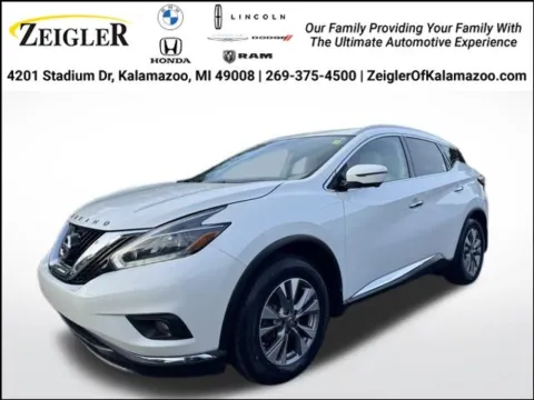 White 2018 Nissan Murano Platinum for sale in Kalamazoo, MI