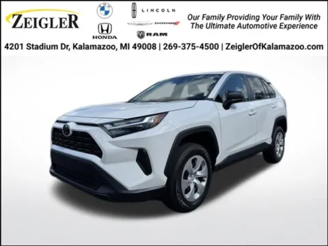 White 2024 Toyota RAV4 LE for sale in Kalamazoo, MI